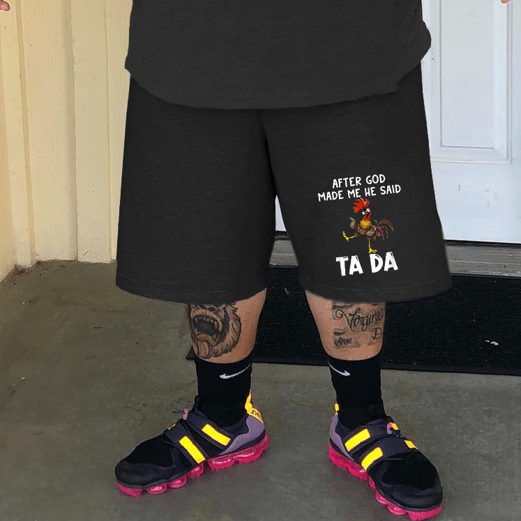After God Made Me He said Ta da