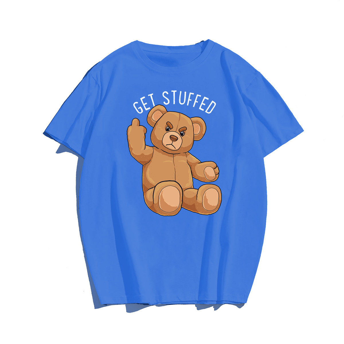 Get stuffed Men T-Shirt Oversize Plus Size Man Clothing - Big Tall Men Must Have