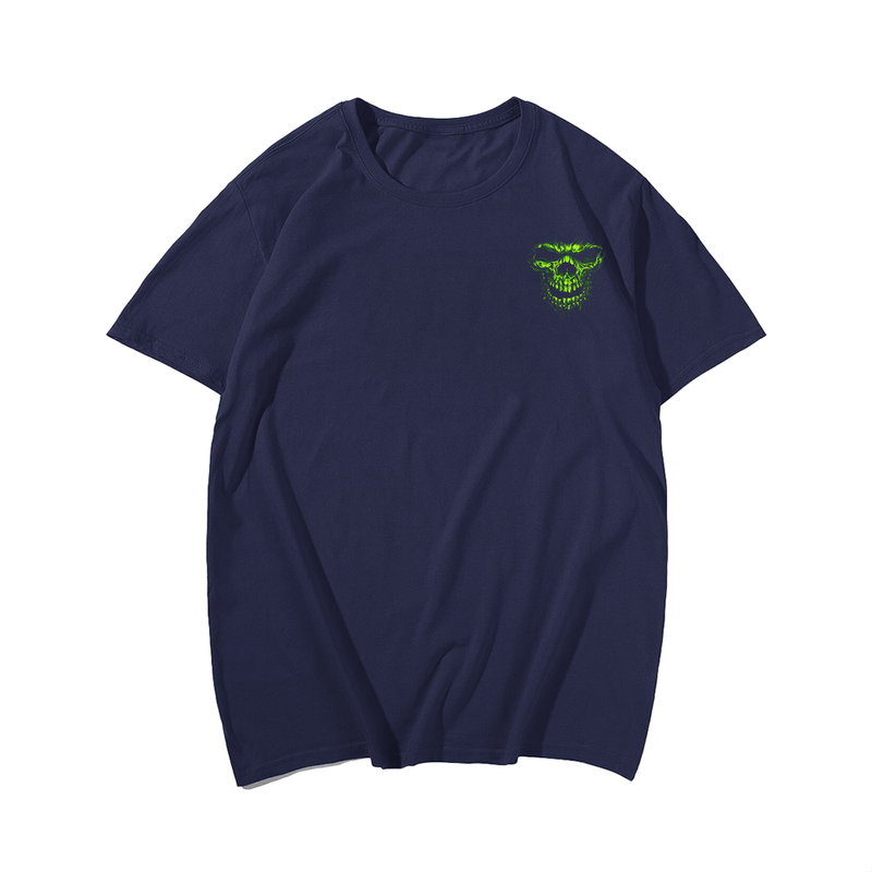 Men's Shredder Skull Plus Size T-Shirt