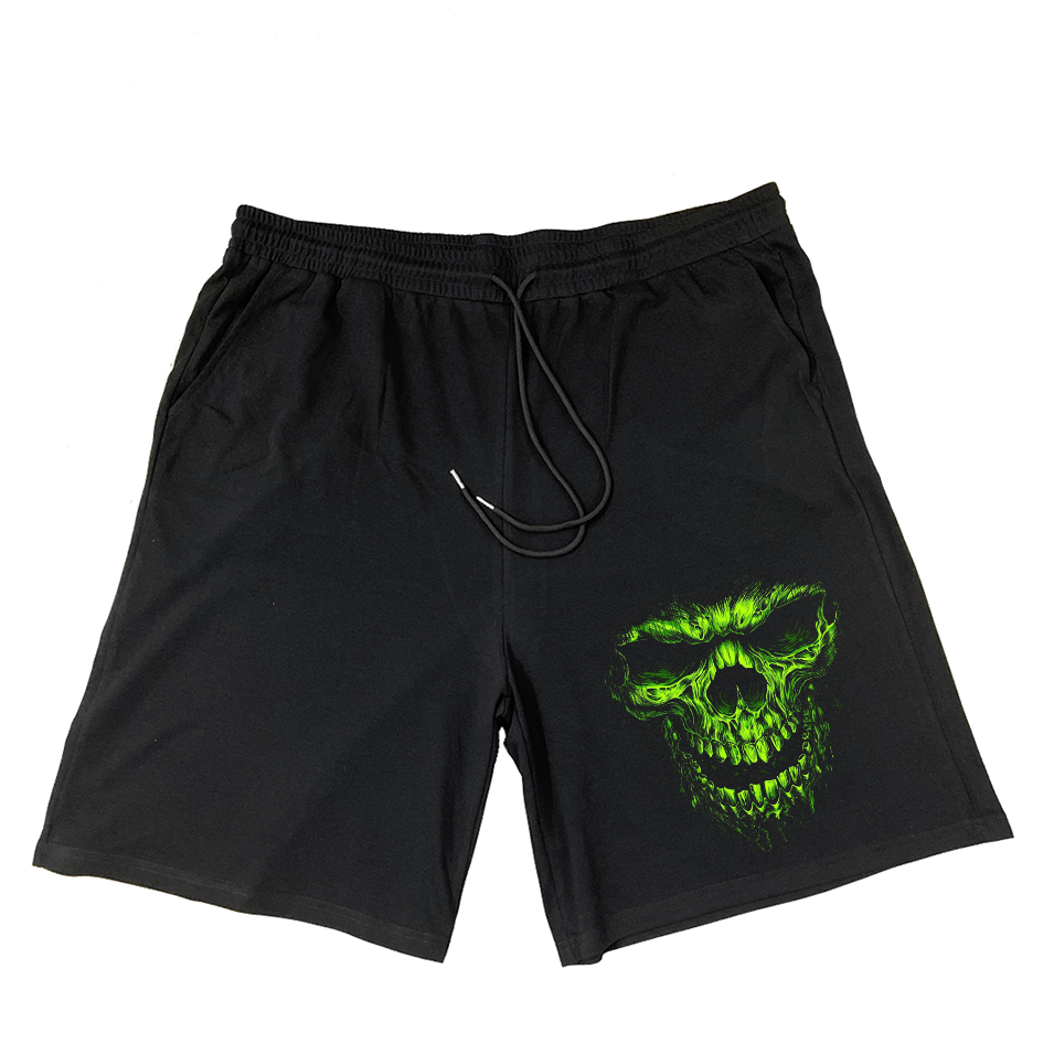 Men's Shredder Skull Plus Size Shorts
