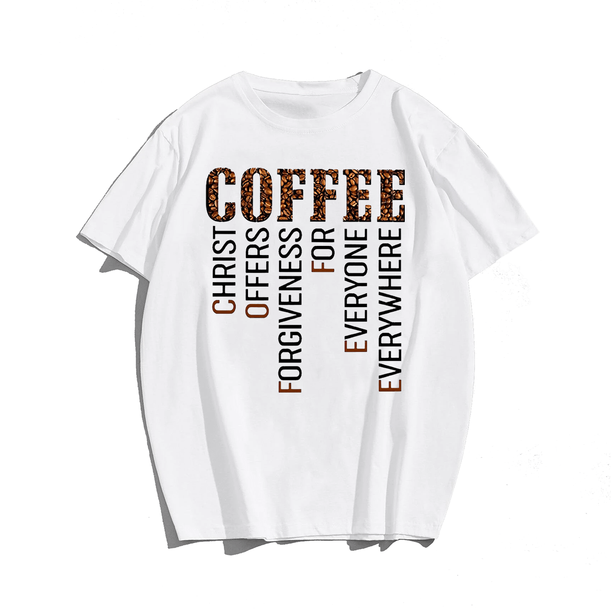 Christ Offers Forgiveness For Everyone Everywhere Plus Size T-shirt