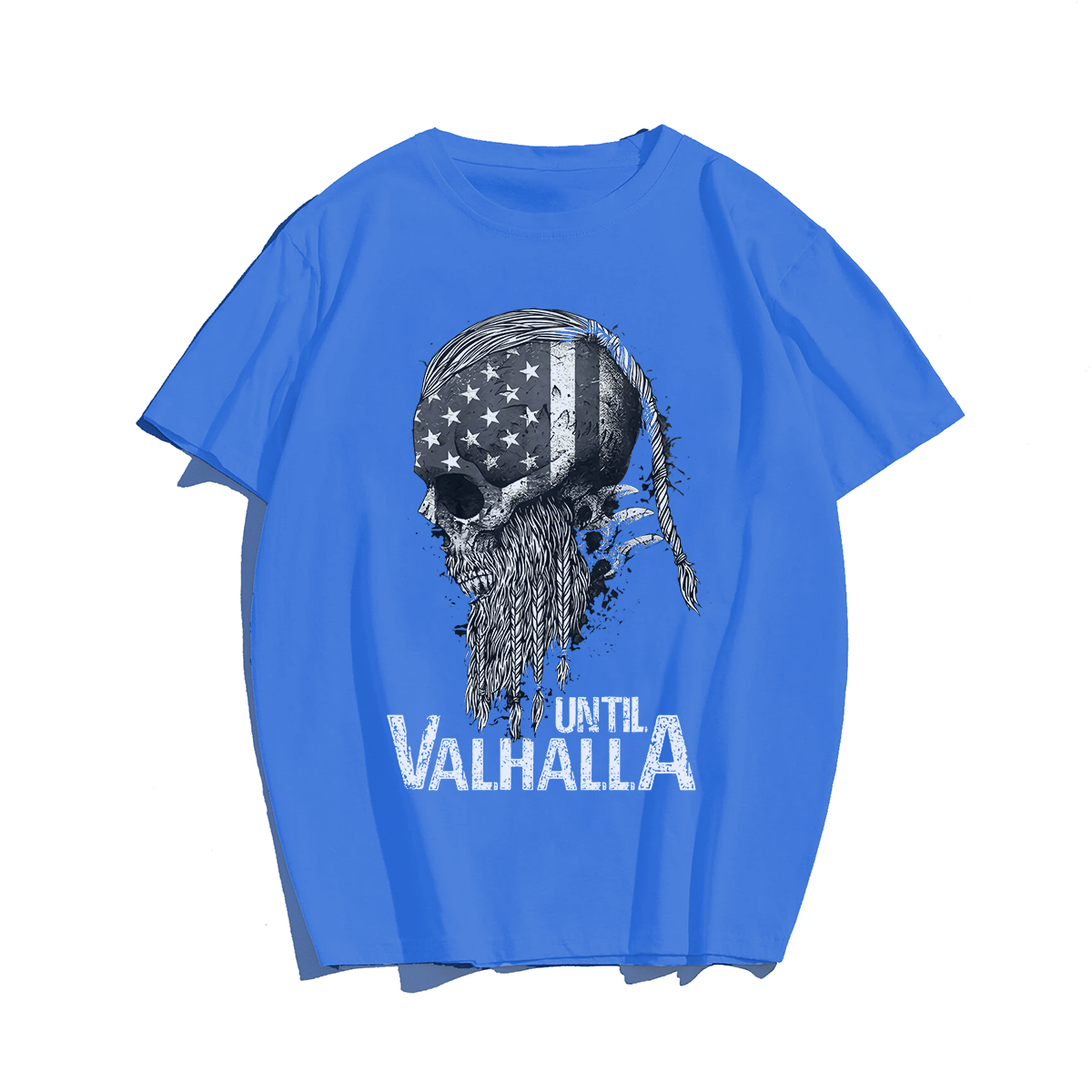 Until Valhalla for Men, Oversize Plus Size Man Clothing - Big Tall Men Must Have