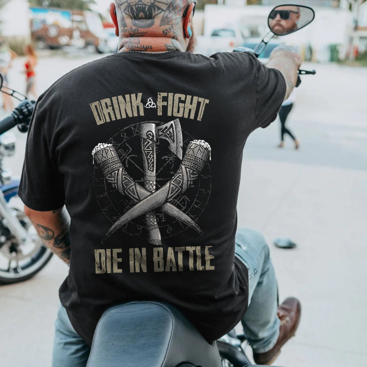 Die In Battle Plus Size T-Shirt