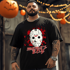 Horror Movie 4# Halloween T-Shirt, Plus Size Oversize T-shirt for Big & Tall Man