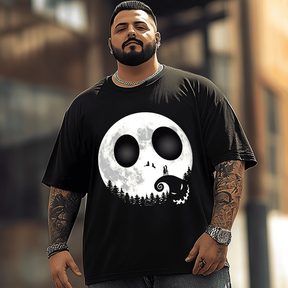 Horror Movies Halloween 8# Men T-Shirt, Plus Size Oversize T-shirt for Big & Tall Man