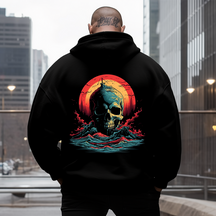 Skull Island Men's Racking Rounds Plus Size Hoodie