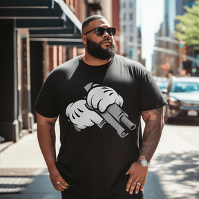 Hold It Tight T-Shirt, Plus Size T-shirt for Men