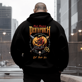 Five Finger Death Punch Men's Plus Size Hoodie