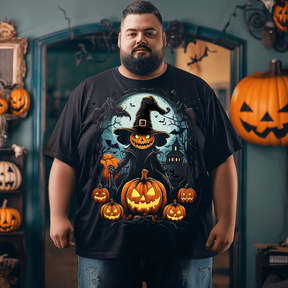 Halloween3 T-Shirt, Plus Size Oversize T-shirt for Big & Tall Man