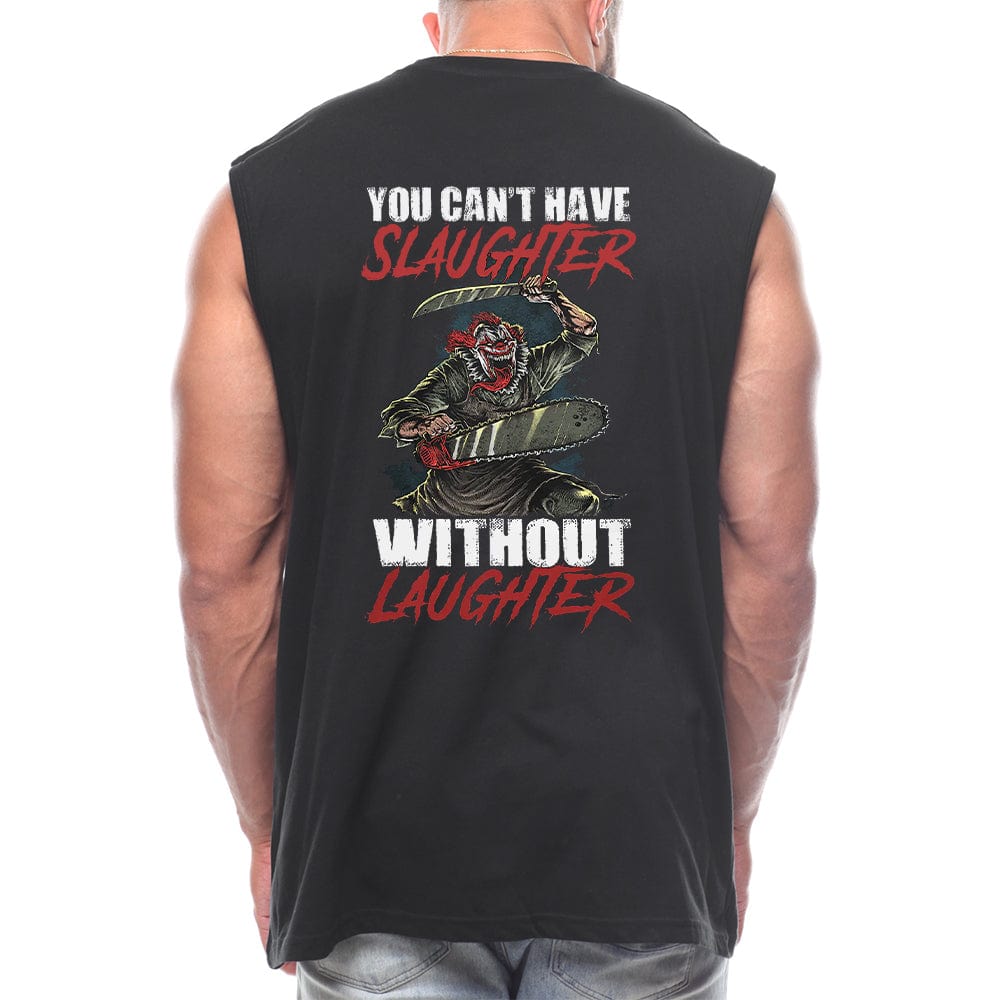 Slaughter And Laughter Back fashion Sleeveless