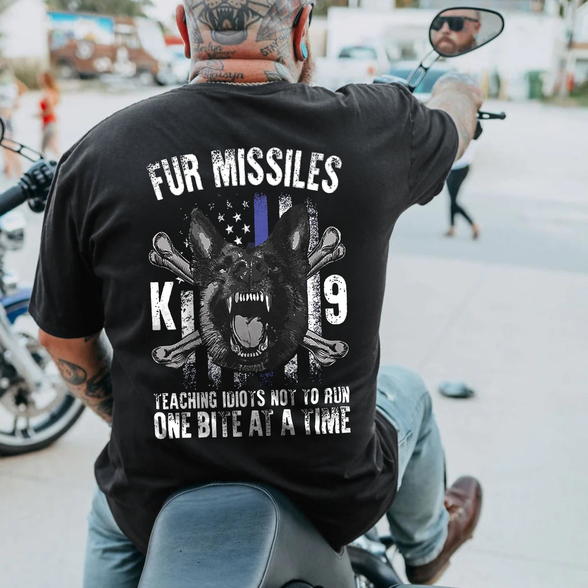 Fur Missile Plus Size T-Shirt
