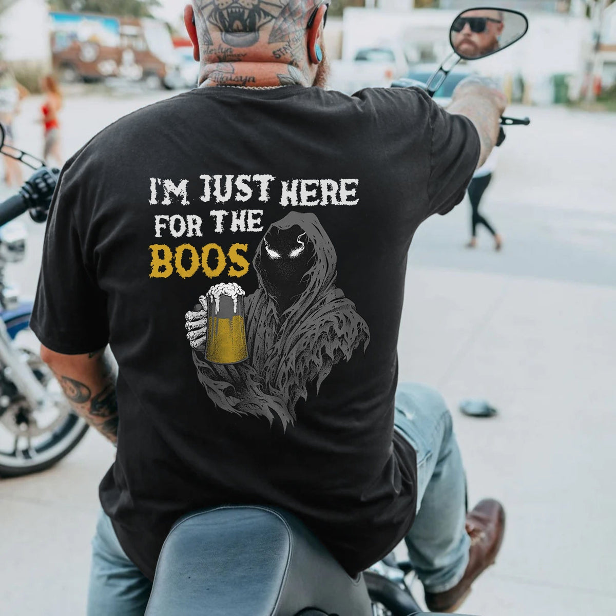 Here For The Boos Plus Size T-Shirt