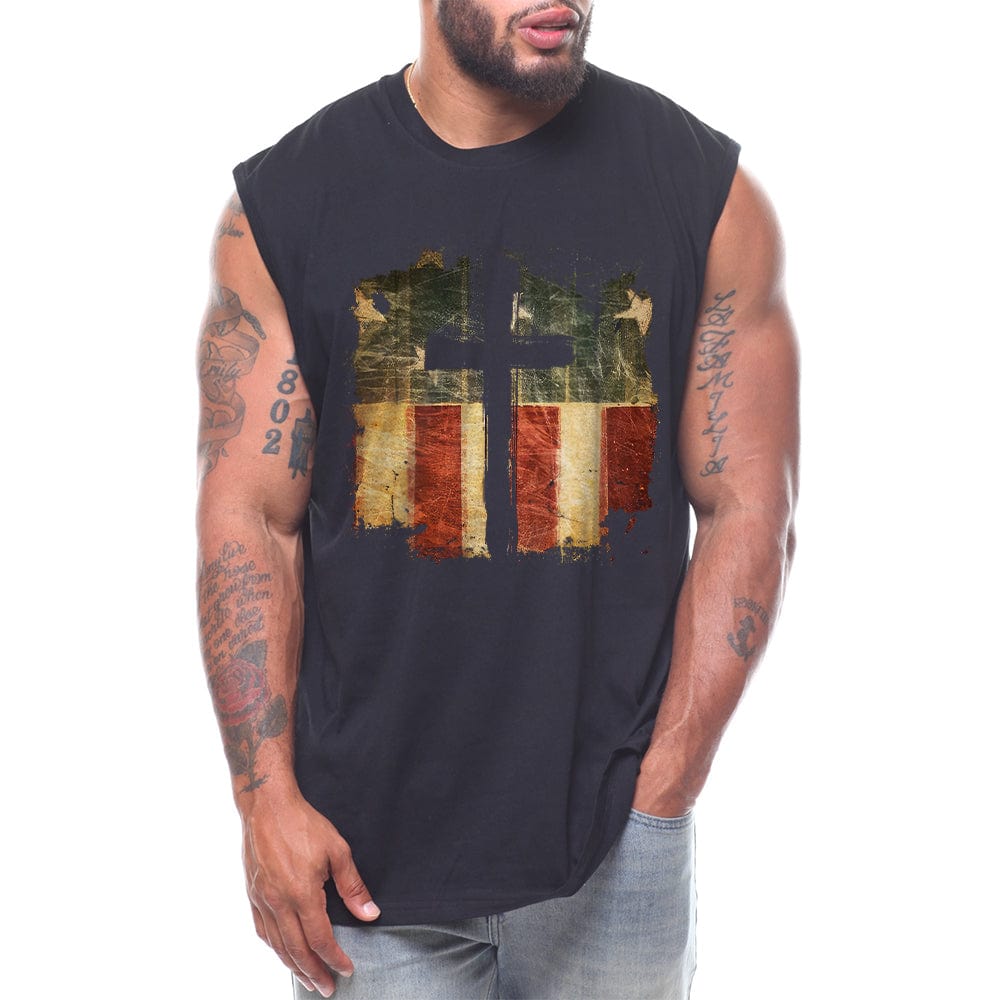 USA Cross Flag Shirt (Version 2)