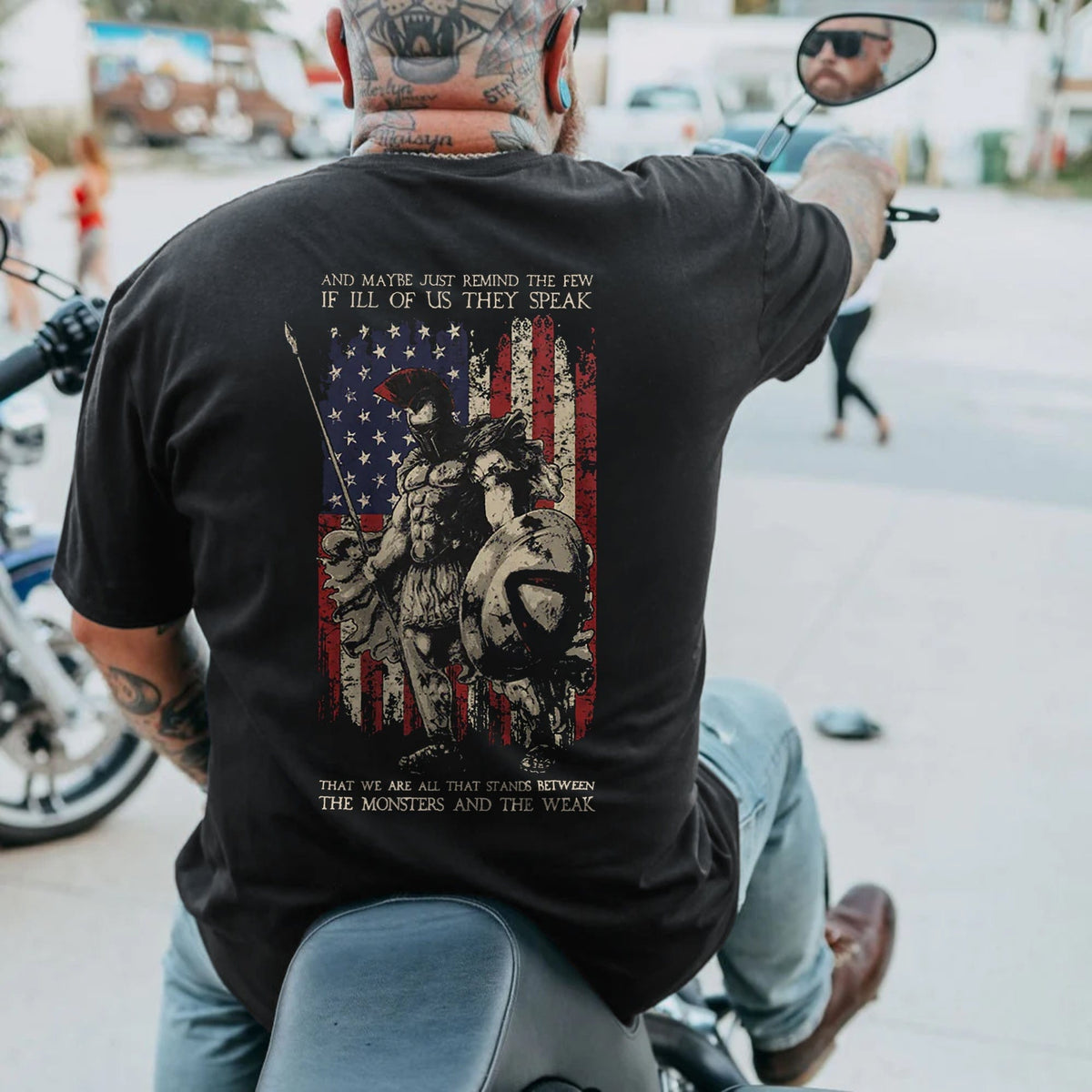 American Spartan Plus Size T-Shirt