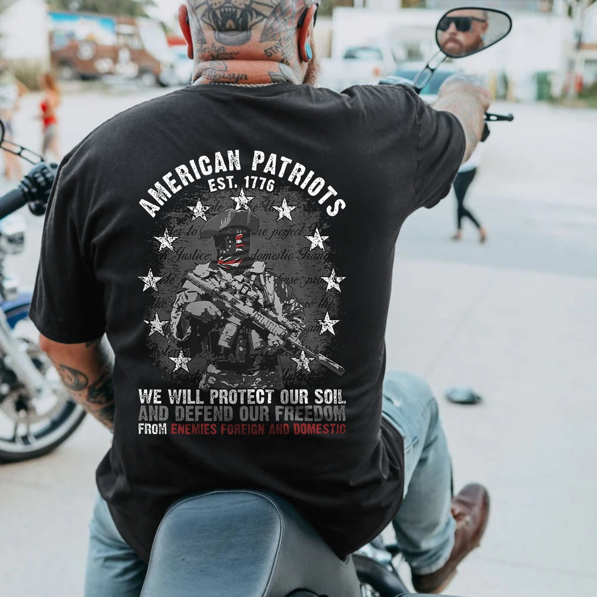 American Patriots Plus Size T-Shirt