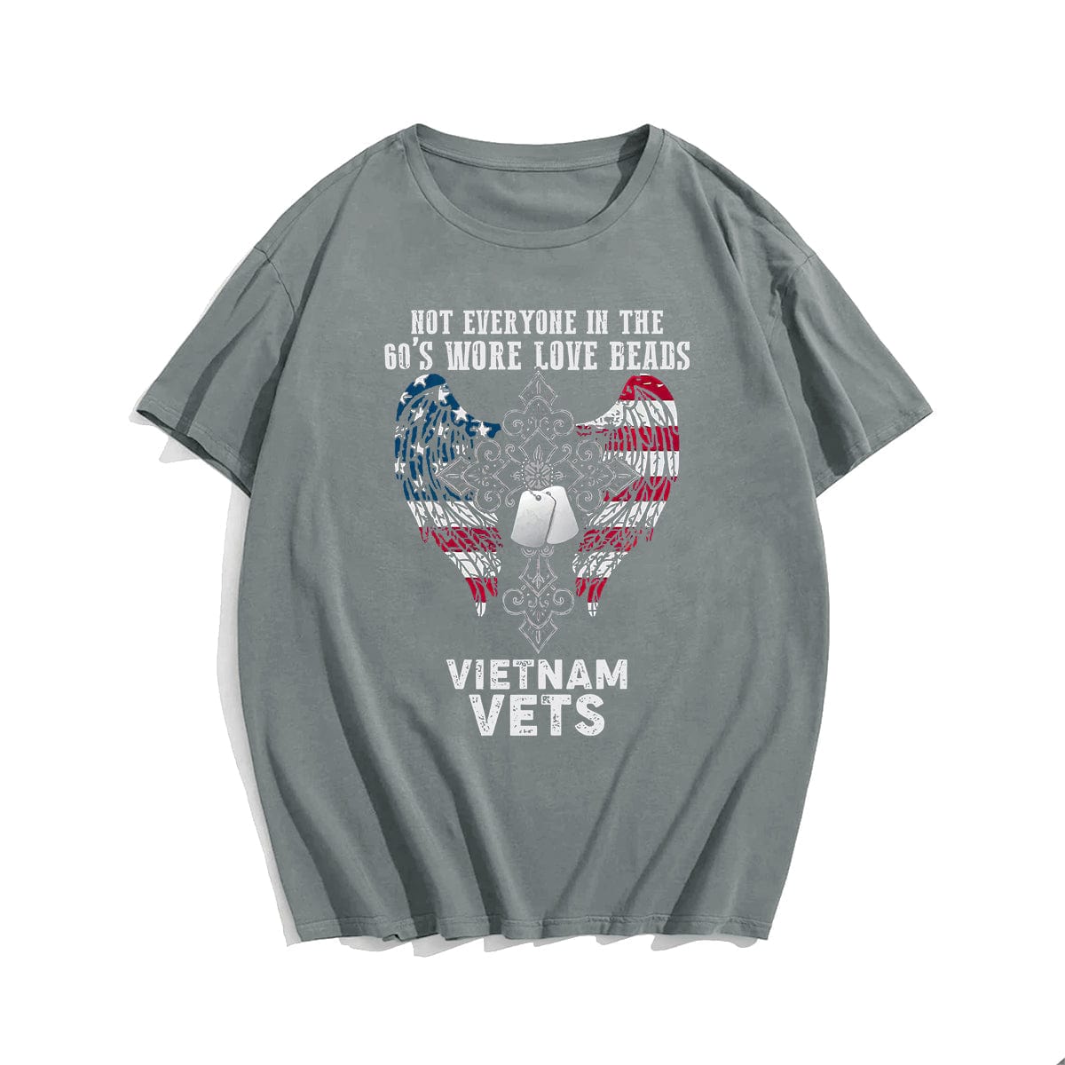 Not Everyone In The 60`S Wore Love Beads Vietnam Vets Men's T-Shirts