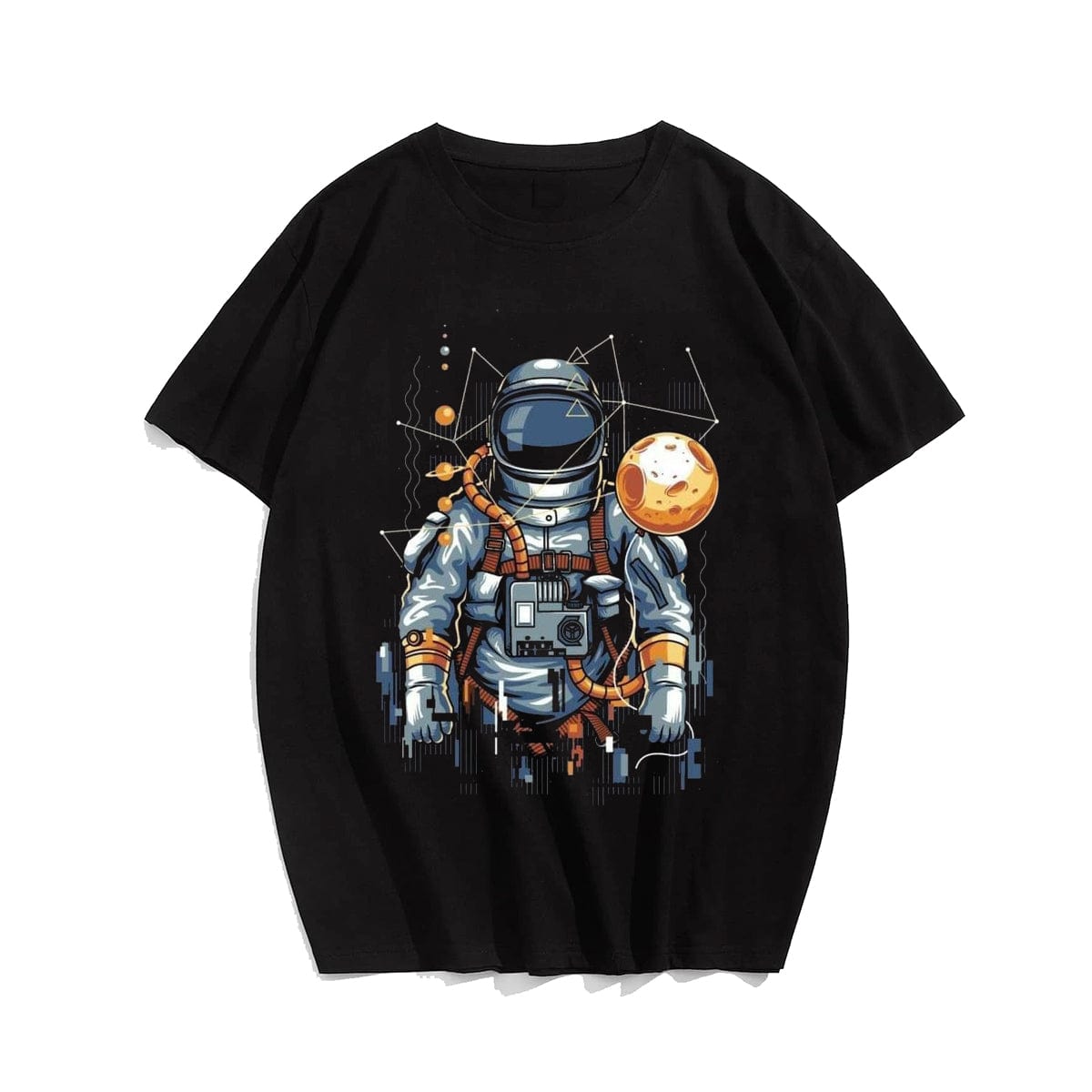 Astronaut series Men's Plus Size T-shirt