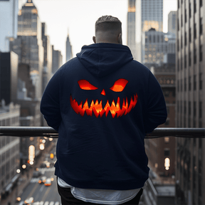 Dark Smile Men's Plus Size Hoodie