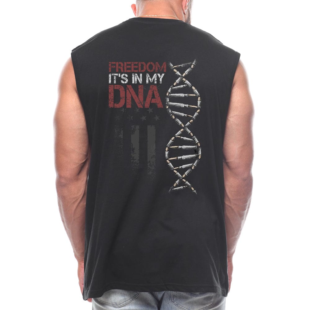 Freedom In My DNA Back fashion Sleeveless
