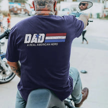 Dad - A Real American Hero Plus Size T-Shirt