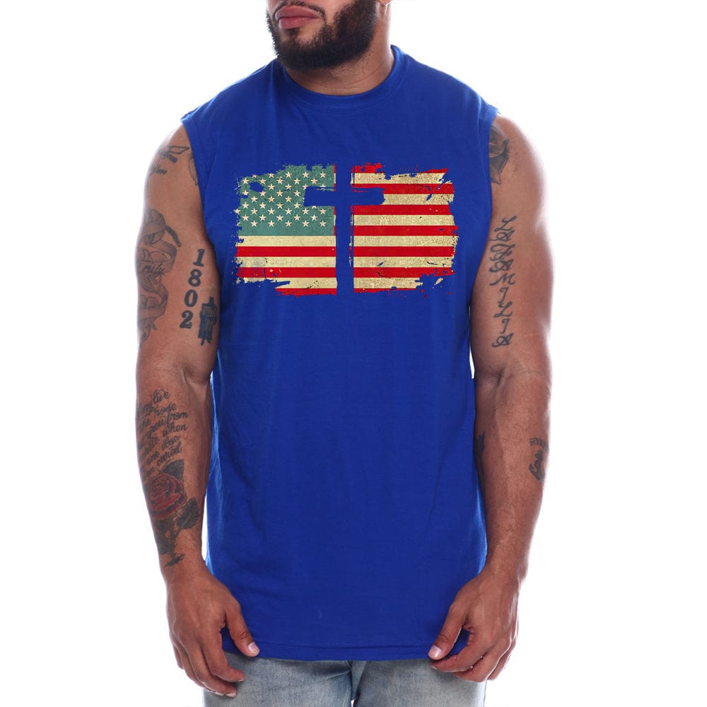 USA Cross Flag Shirt