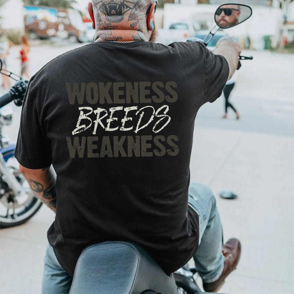 Wokeness Breeds Weakness Plus Size T-Shirt