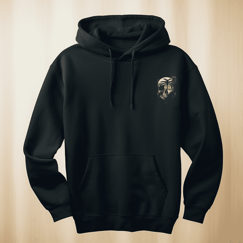 Skull Island Plus Size Hoodie