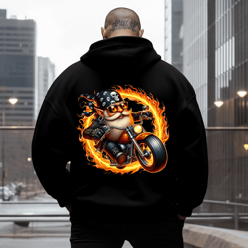 Biker Plus Size Hoodie