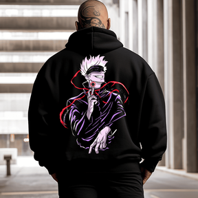 Satoru Gojo Men Anime Graphic Men's Racking Rounds Plus Size Hoodie