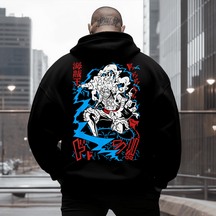 Sun God Nika Gear 5 Men Graphic Men's Plus Size Hoodie