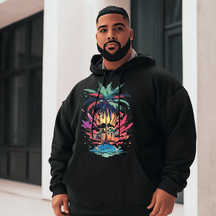 Cool Summer Vacation Plus Size Hoodie