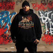 Out of Breath Hiking Plus Size Hoodie