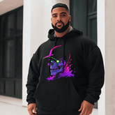 Skull With Cap #2 Plus Size Hoodie