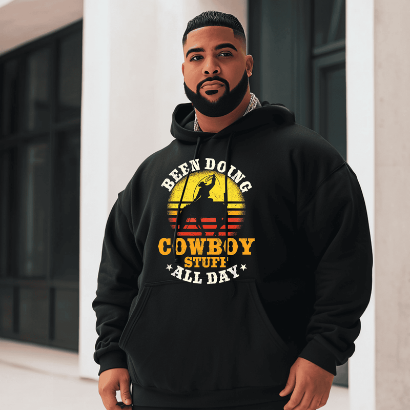 Been Doing Cowboy Plus Size Hoodie