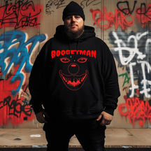 Creepy Clown Halloween Plus Size Hoodie