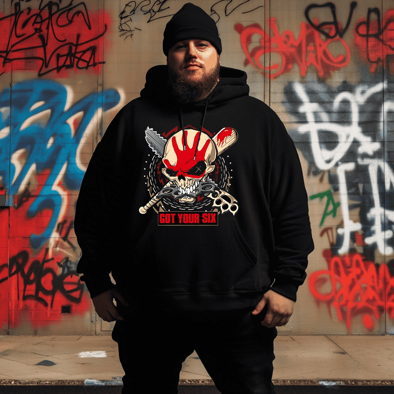 Five Finger Death Punch Men Plus Size Hoodie