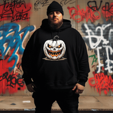 Pumpkin 2# Halloween Men Plus Size Hoodie