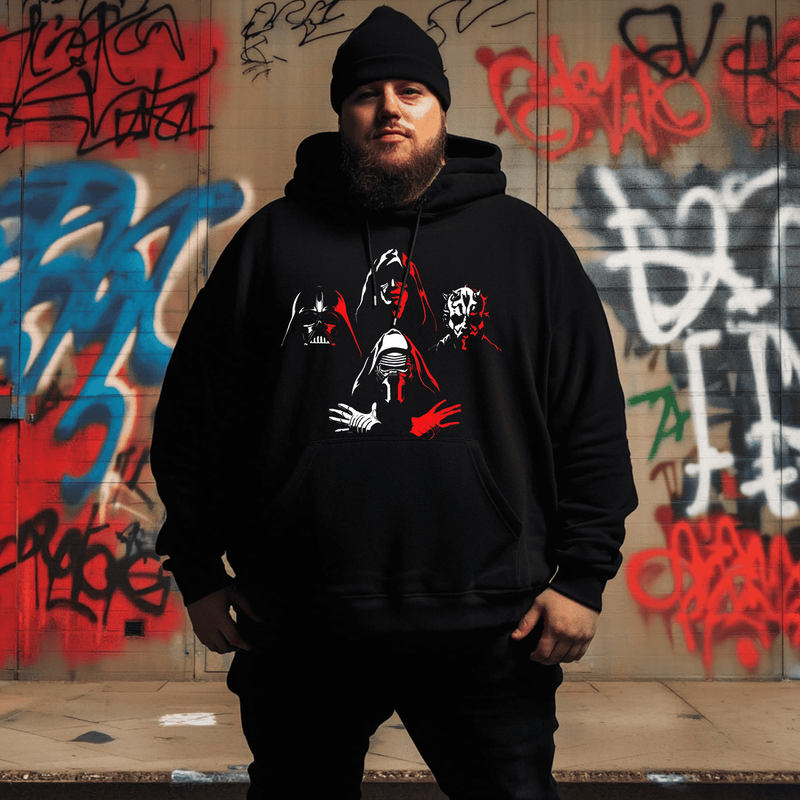 Horror Halloween 9# Men Plus Size Hoodie