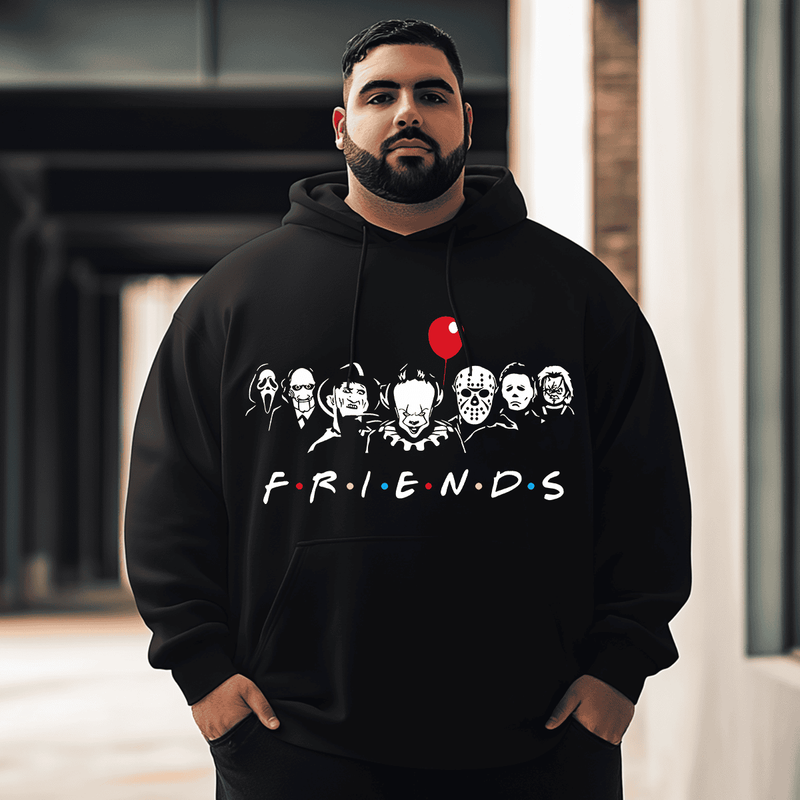 Friends Halloween Plus Size Hoodie