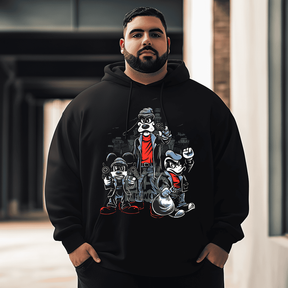 Mouse Pictures Plus Size Hoodie