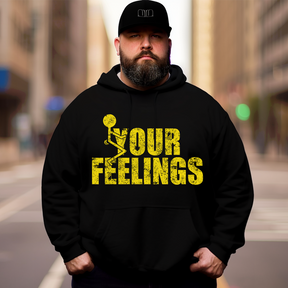 F*ck Your Feeling Plus Size Hoodie