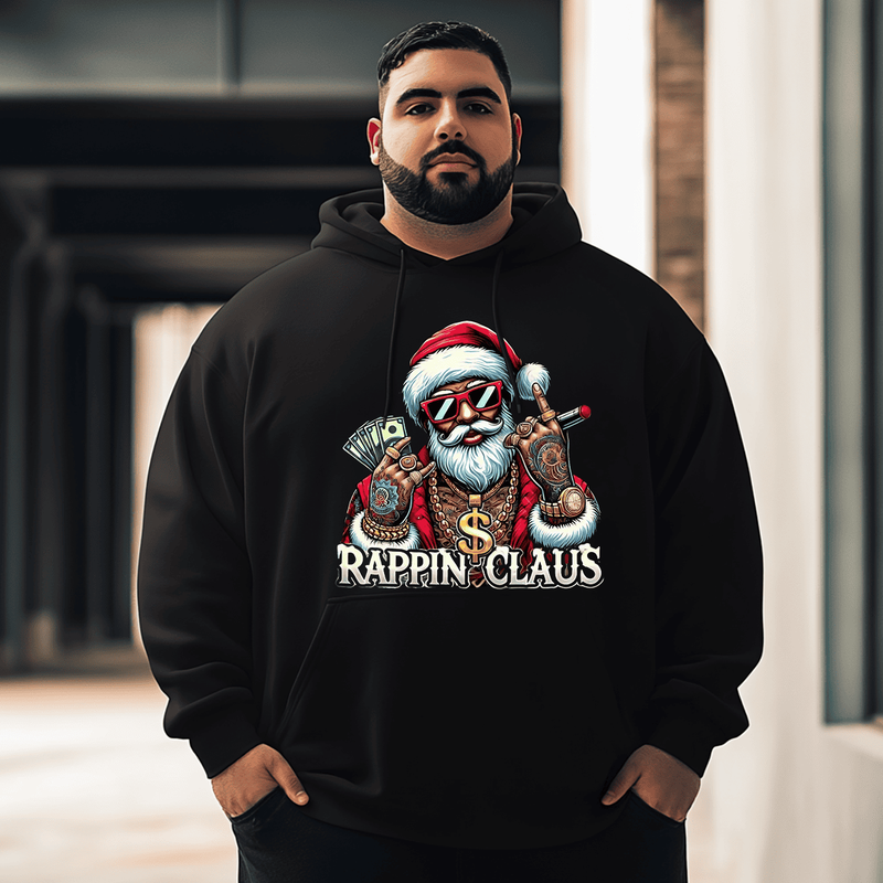 Santa Claus Plus Size Hoodie