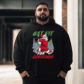 Get Fit For Christmas Plus Size Hoodie