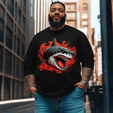 Shark Men's Plus Size Sweatshirt