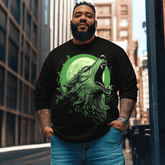 Wolf Men's Plus Size Sweatshirt