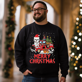 Merry Christmas 3# Men's Plus Size Sweatshirt