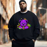 Money Bear Men's Plus Size Sweatshirt