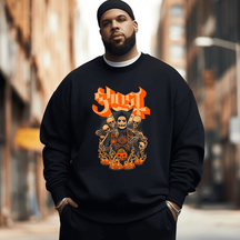 Great Pumpkin Halloween Men's Plus Size Sweatshirt