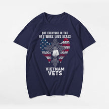 Not Everyone In The 60`S Wore Love Beads Vietnam Vets Men's T-Shirts