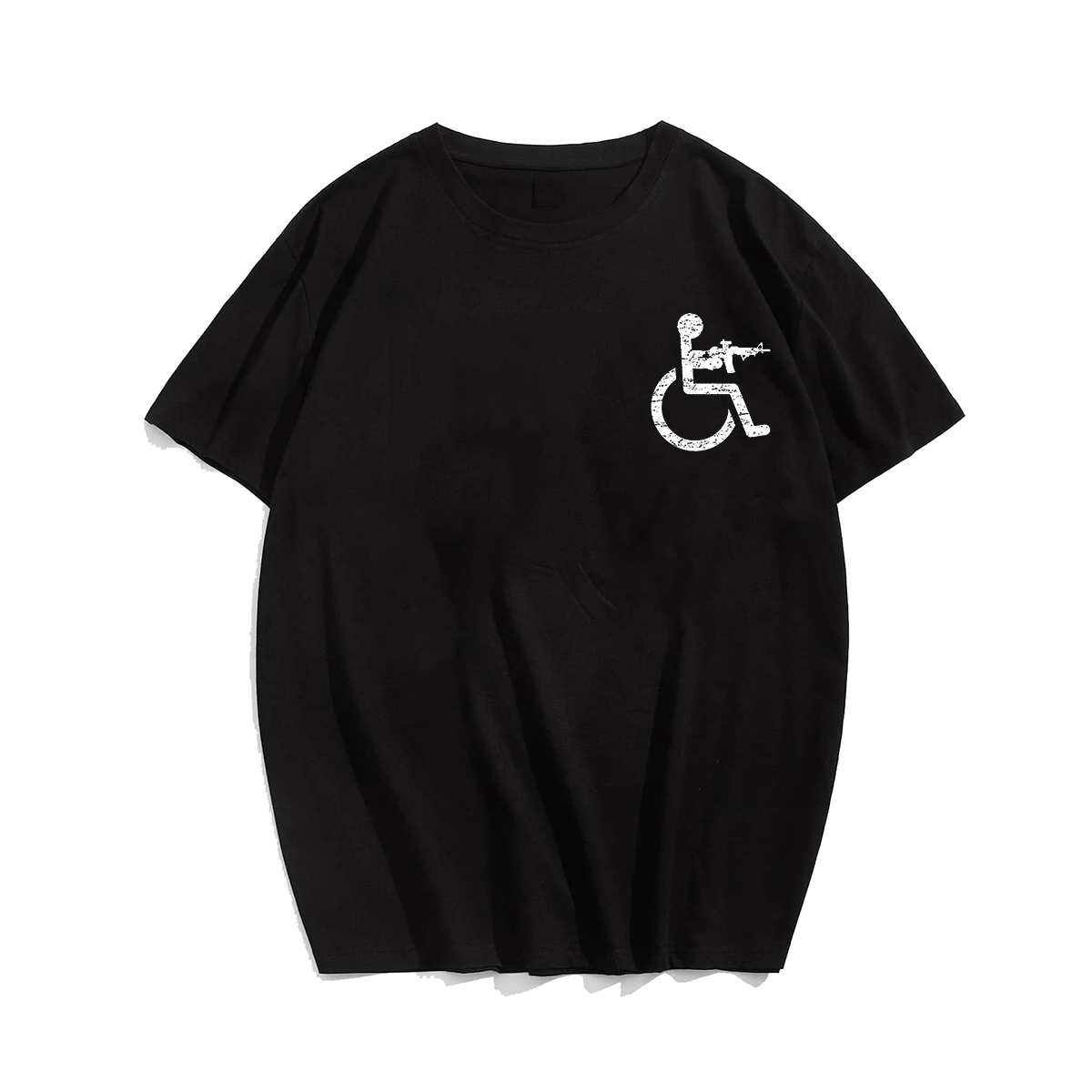 Disabled But Deadly Plus Size T-Shirt